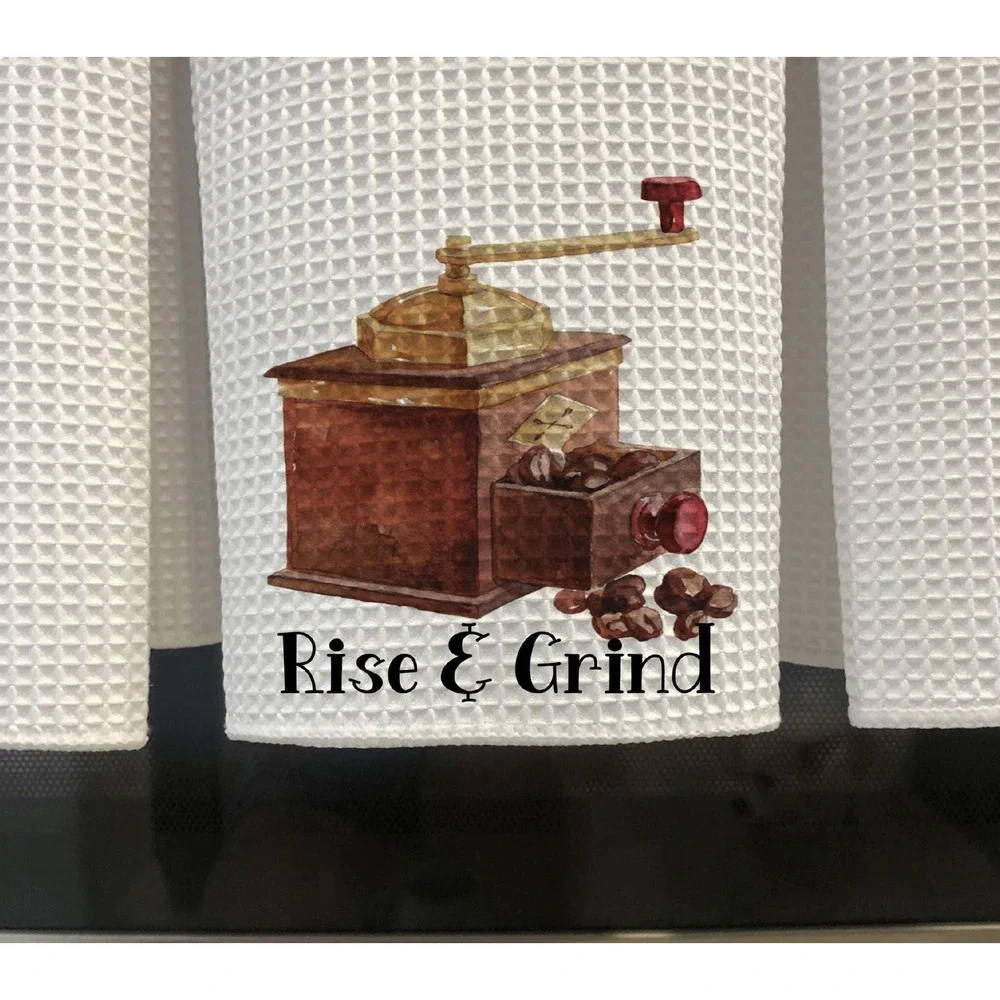 Funny Coffee Kitchen Towel set, Great gift for‎ Mom, Set of 3, set #2,